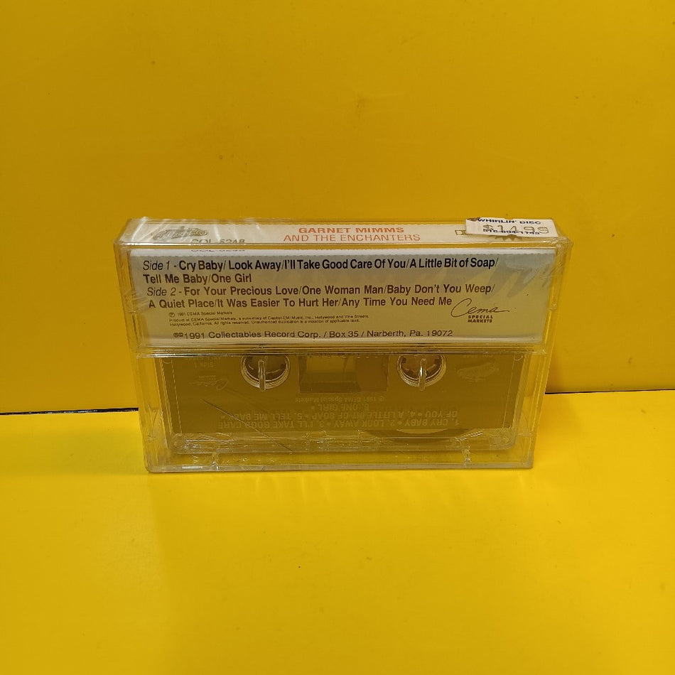 Garnet Mimms & The Enchanters - Cry Baby - 1991 - COL-5248 - New - Sealed - Cassettes