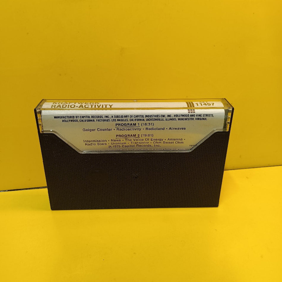 Kraftwerk  - Radio-Activity - 1975 - 4XT-11457 - Used - EX - Cassettes