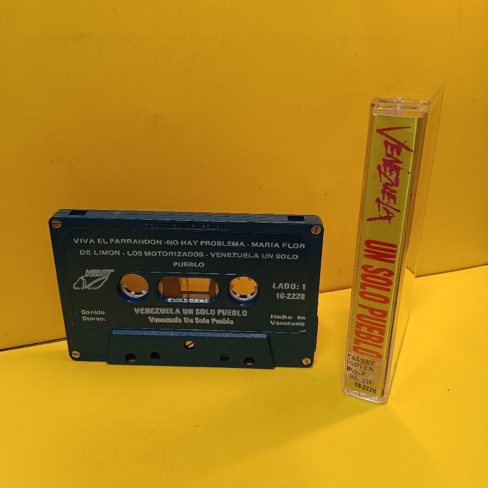 Venezuela Un Solo Pueblo - Self Titled - 1989 - 10-2220 - Used - EX - Cassettes