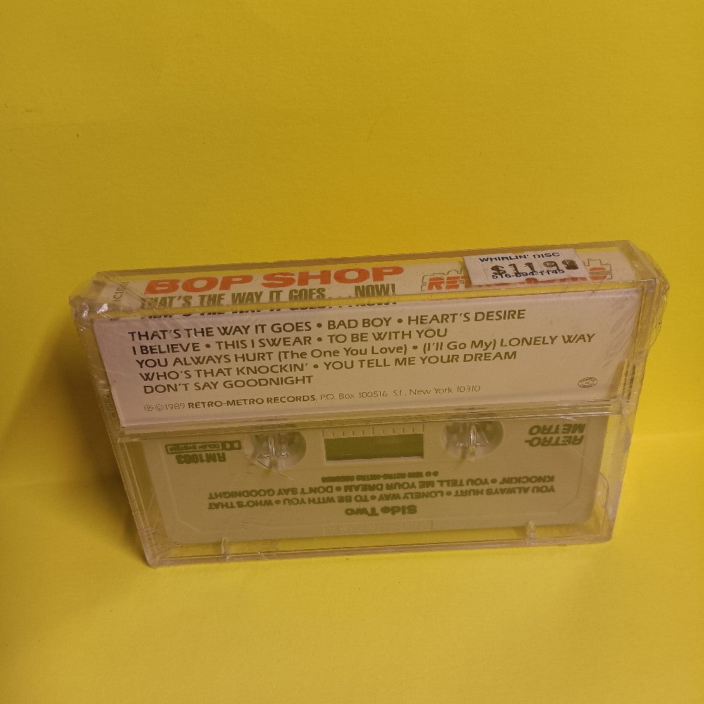 Bop Shop - That's The Way It Goes Now - 1989 - RMC1003 - New - Sealed - Cassettes