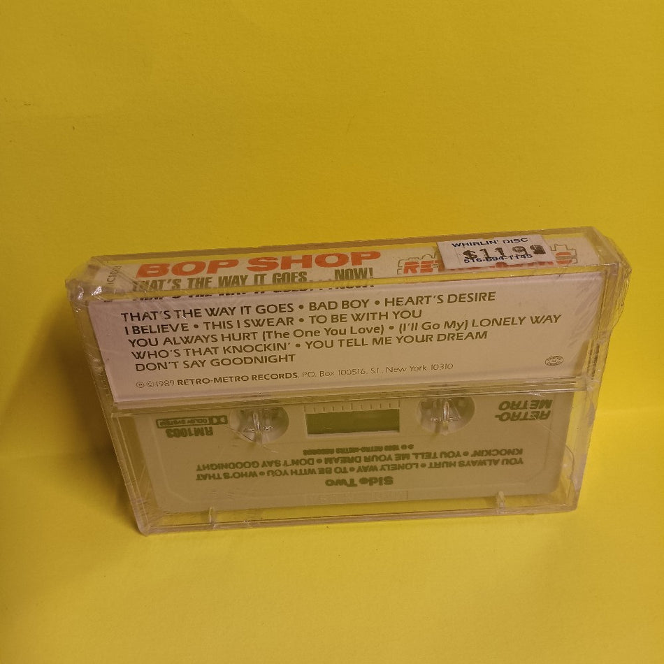 Bop Shop - That's The Way It Goes Now - 1989 - RMC1003 - New - Sealed - Cassettes
