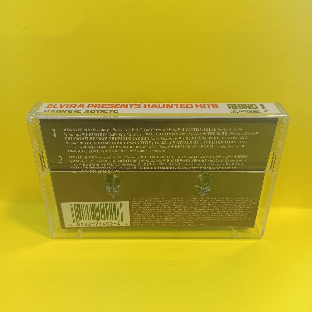 Various - Elvira Presents Haunted Hits - 1988 - R4 71492 - Used - EX - Cassettes