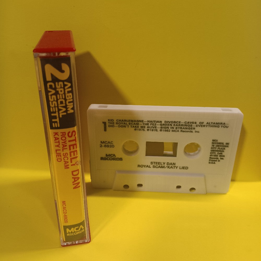 Steely Dan - Katy Lied / Royal Scam TWINPAX - 1982 - MCAC2-6920 - Used - EX - Cassettes