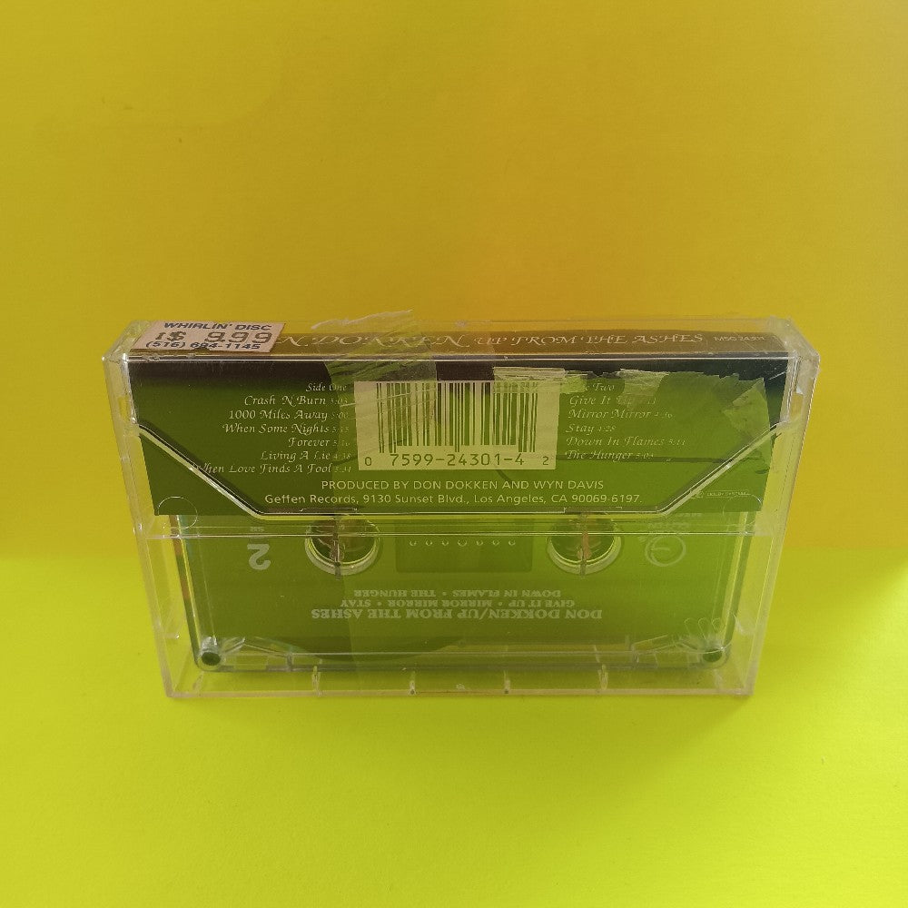 Don Dokken - Up From The Ashes - 1990 - M5G 24301 - New - Sealed - Cassettes
