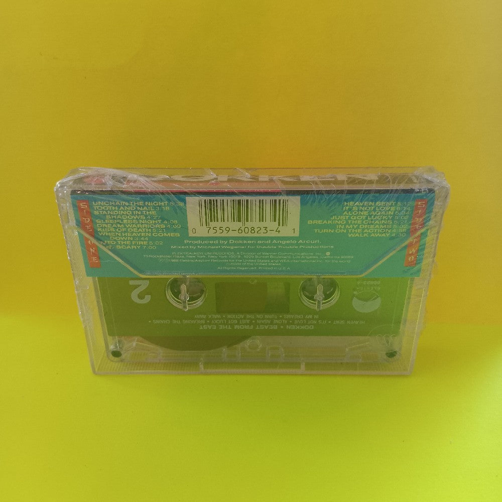 Dokken - Beast From The East - 1988 - 9 60823-4 - New - Sealed - Cassettes