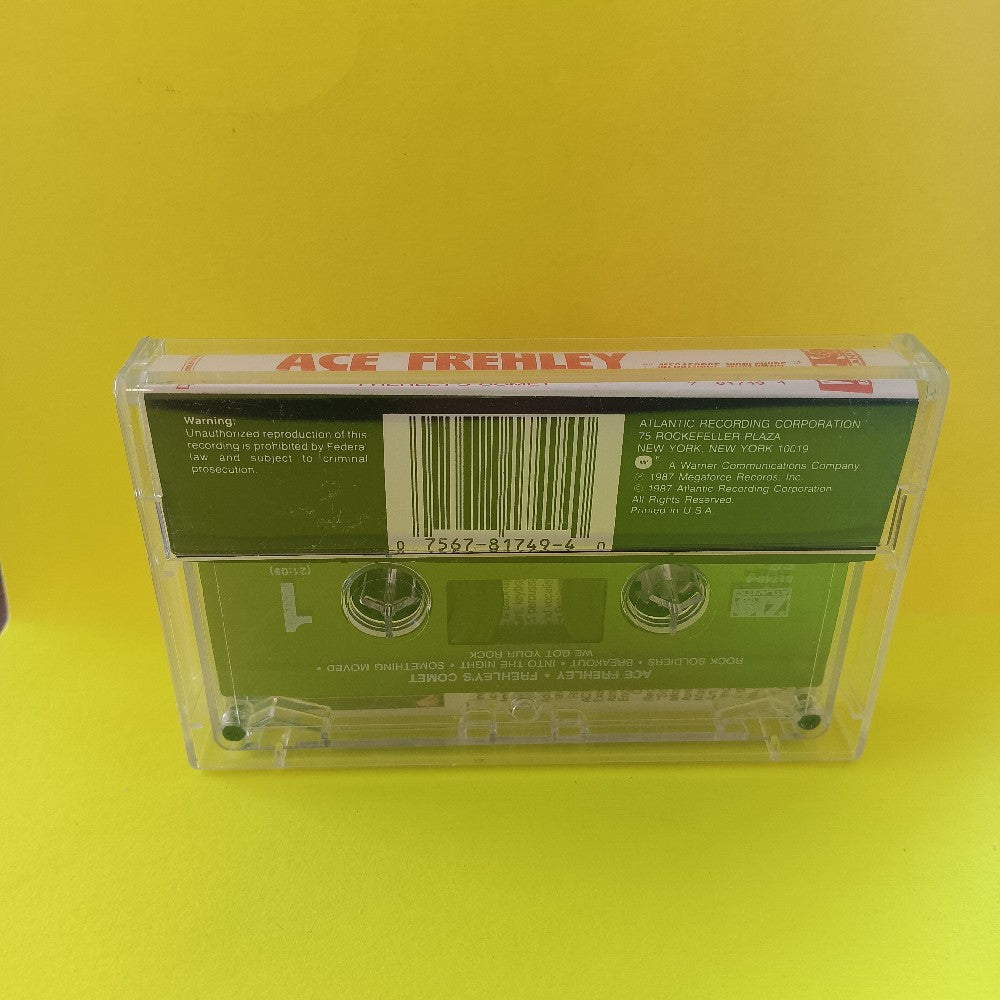 Ace Frehley - Frehley's Comet - 1987 - 7 81749-4 - Used - EX - Cassettes