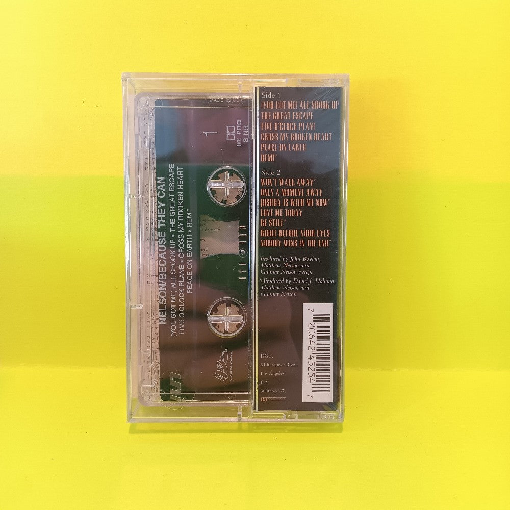 Nelson - Because They Can - 1995 - DGCC-24525 - New - Sealed - Cassettes