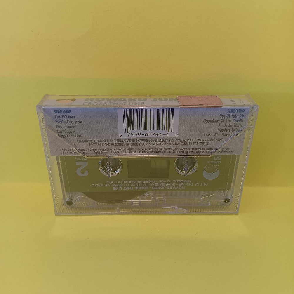Howard Jones - Cross That Line - 1989 - 9 60794-4 - New - Sealed - Cassettes
