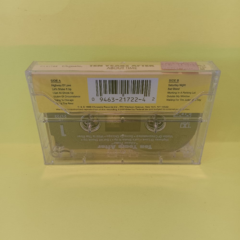 Ten Years After - About Time - 1989 - F4 21722 - New - Sealed - Cassettes