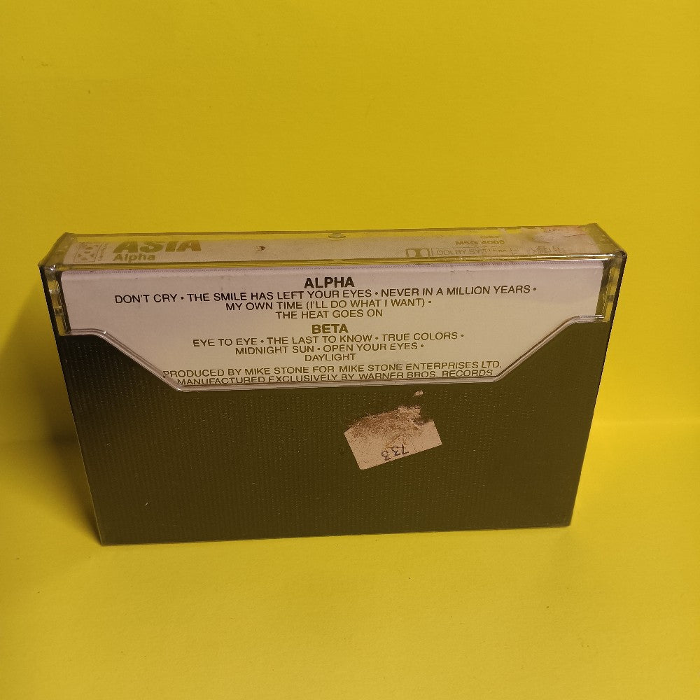 Asia - Alpha  - 1983 - M5G 4008 - New - Sealed - Cassettes
