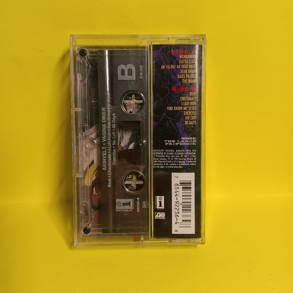 Akinyele - Vagina Diver - 1993 - 7 92236-4 - Used - EX - Cassettes