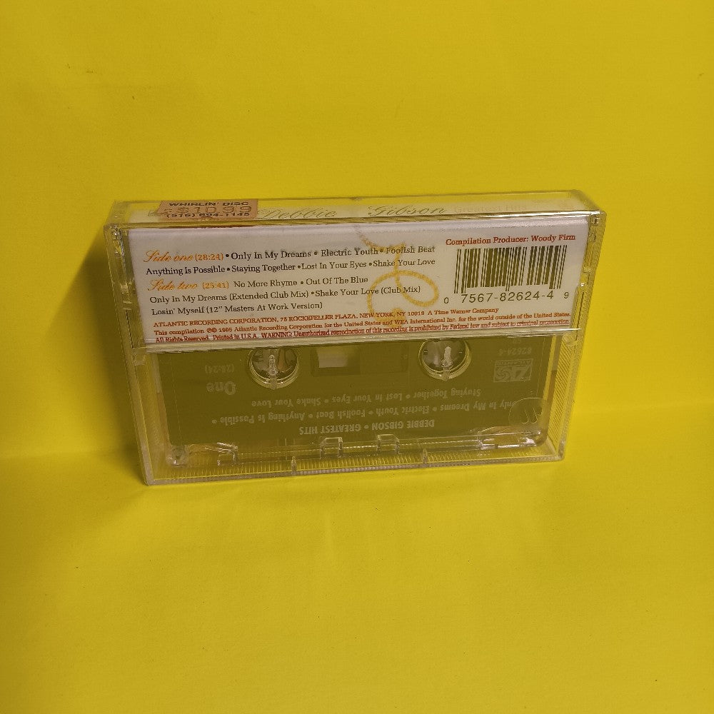Debbie Gibson - Greatest Hits - 1995 - 82624-4 - New - Sealed - Cassettes