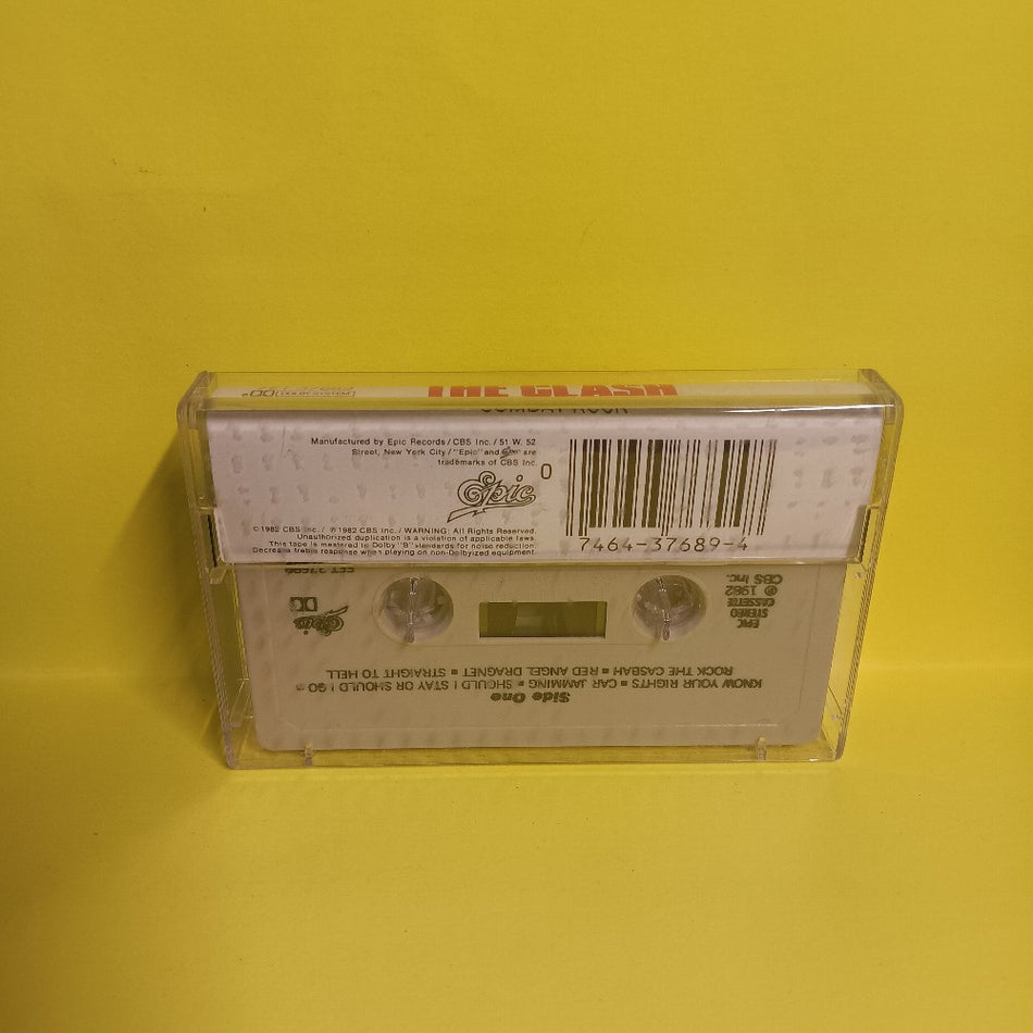 The Clash - Combat Rock - 1982 - FET 37689 - Used - EX - Cassettes