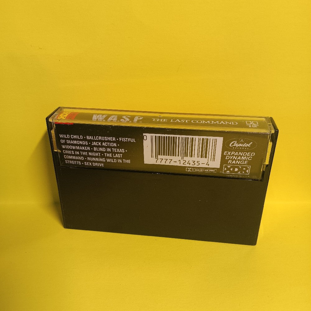 W.A.S.P. - The Last Command - 1985 - 4XT-12435 - New - EX - Cassettes
