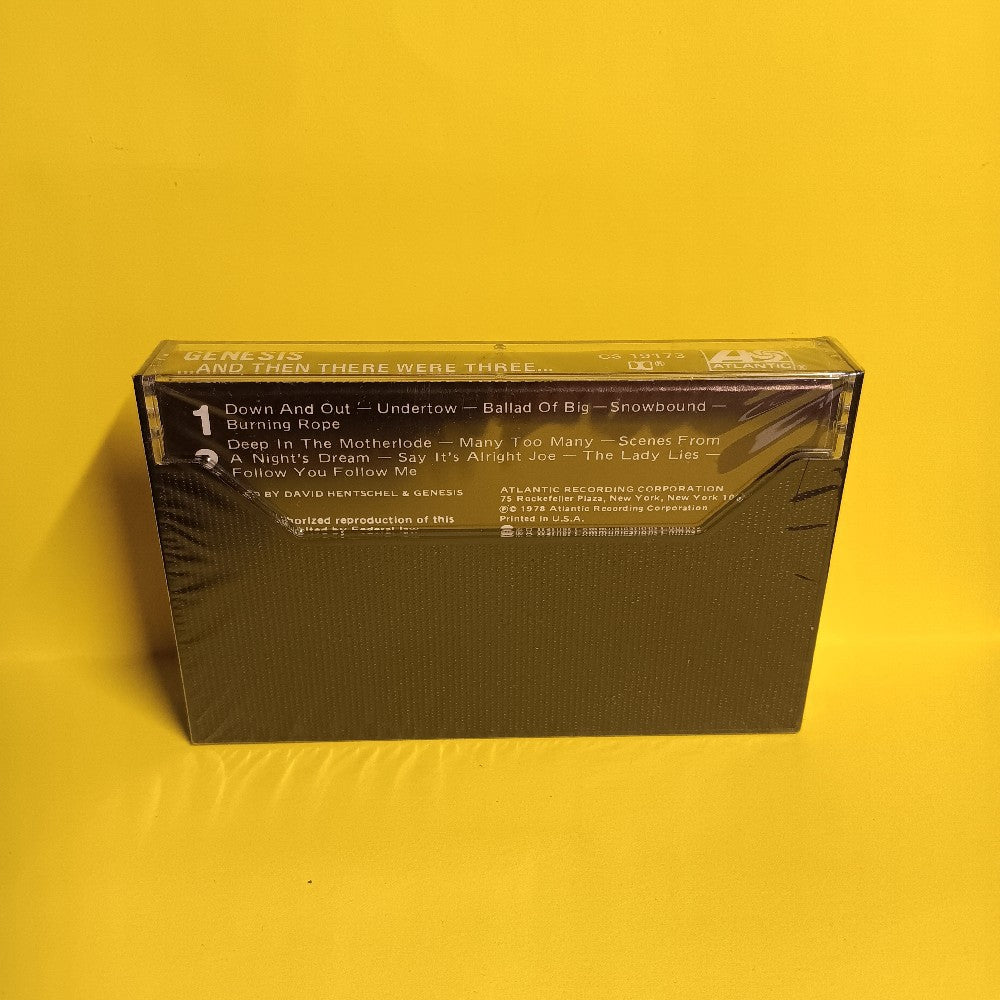 Genesis - And Then There Were Three - 1978 - CS 19173 - New - Sealed - Cassettes
