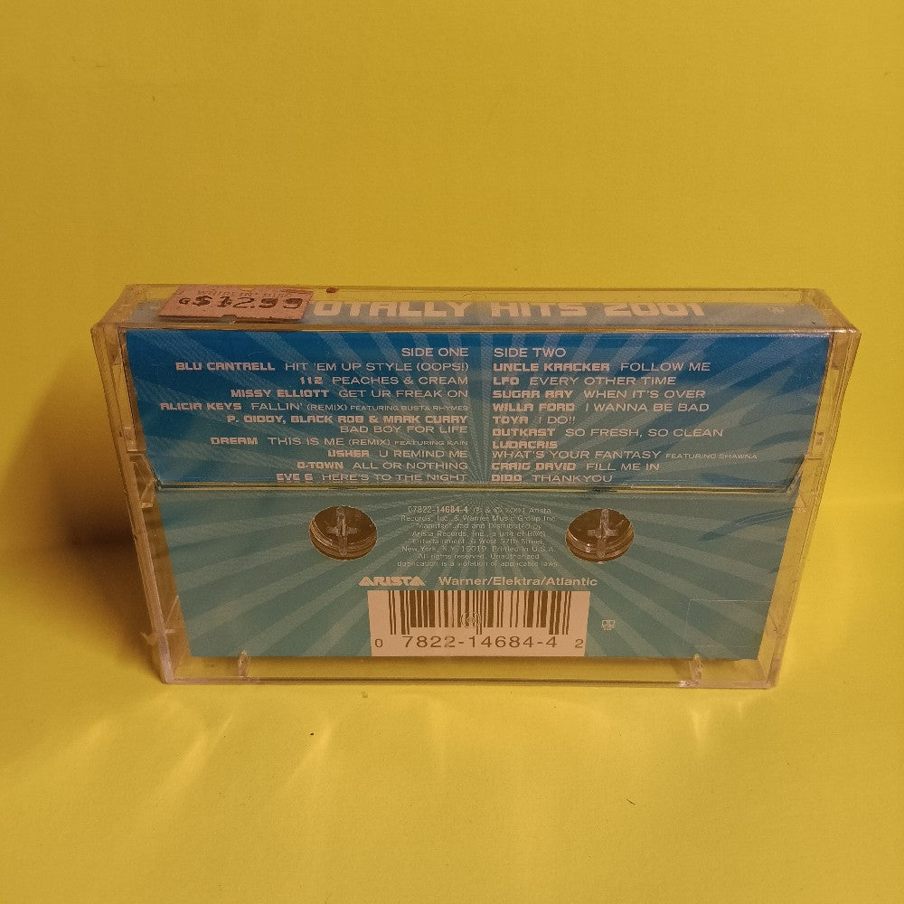 Various - Totally Hits 2001 - 2001 - 07822-14684-4 - New - Sealed - Cassettes