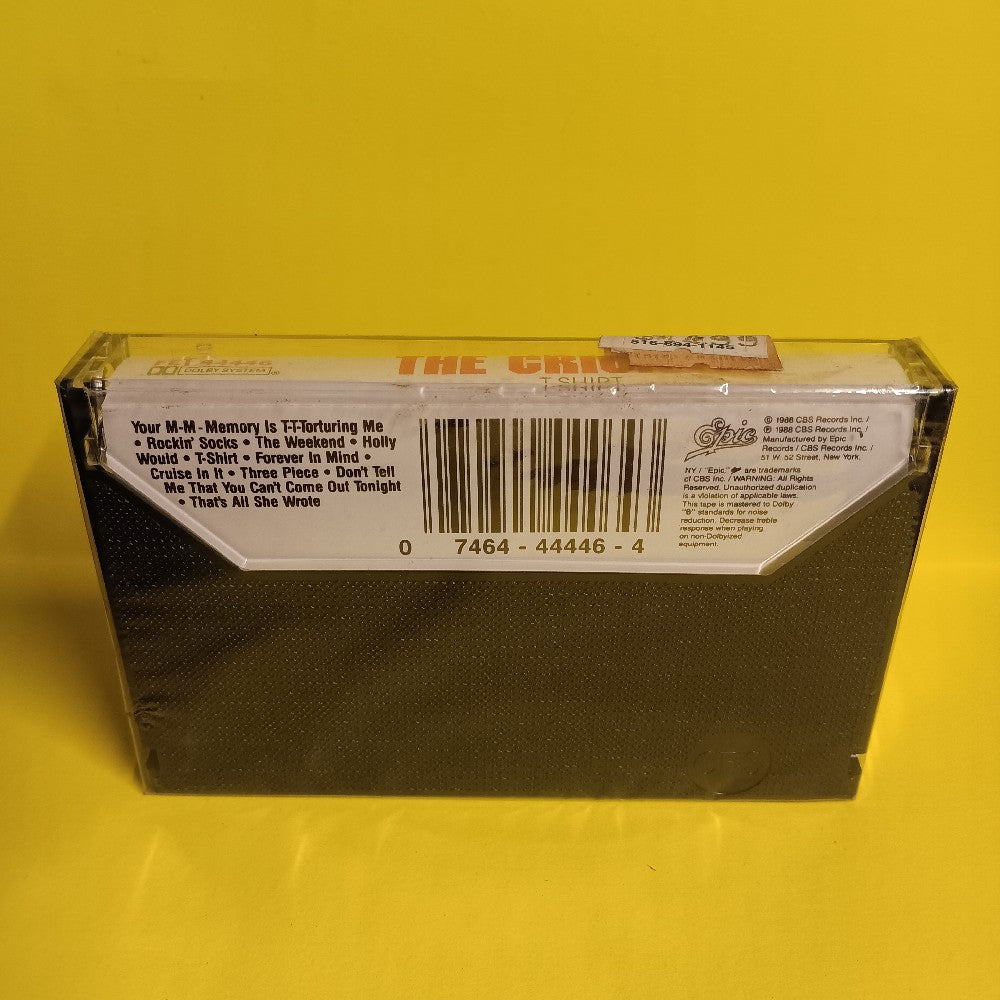 The Crickets - T-Shirt - 1988 - FET 44446 - New - Sealed - Cassettes
