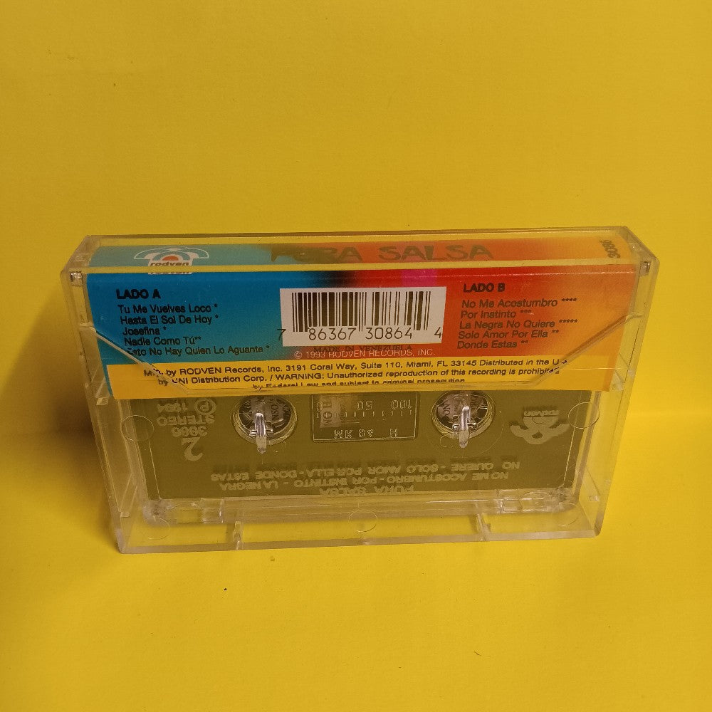 Various - Pura Salsa - 1993 - TH-Rodven 3086 - Used - EX - Cassettes