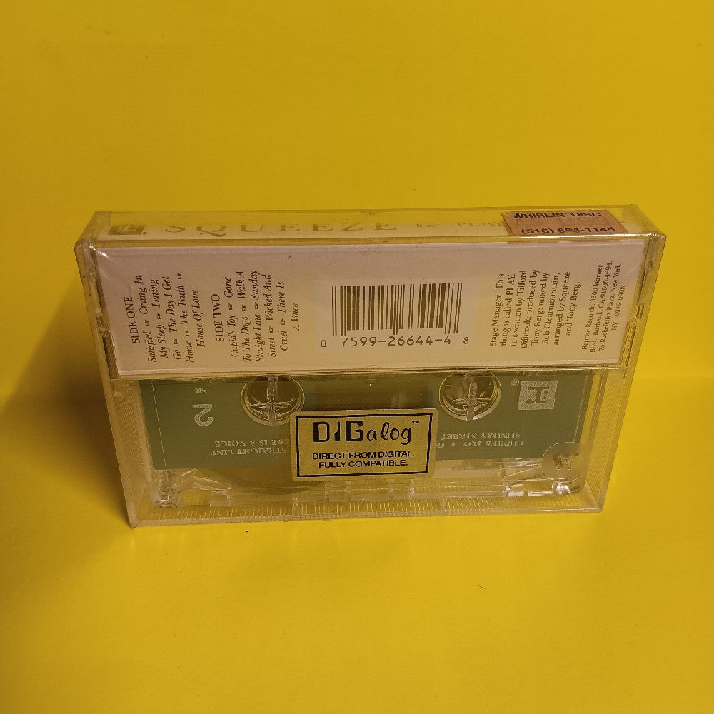 Squeeze - Play - 1991 - 9 26644-4 - New - Sealed - Cassettes