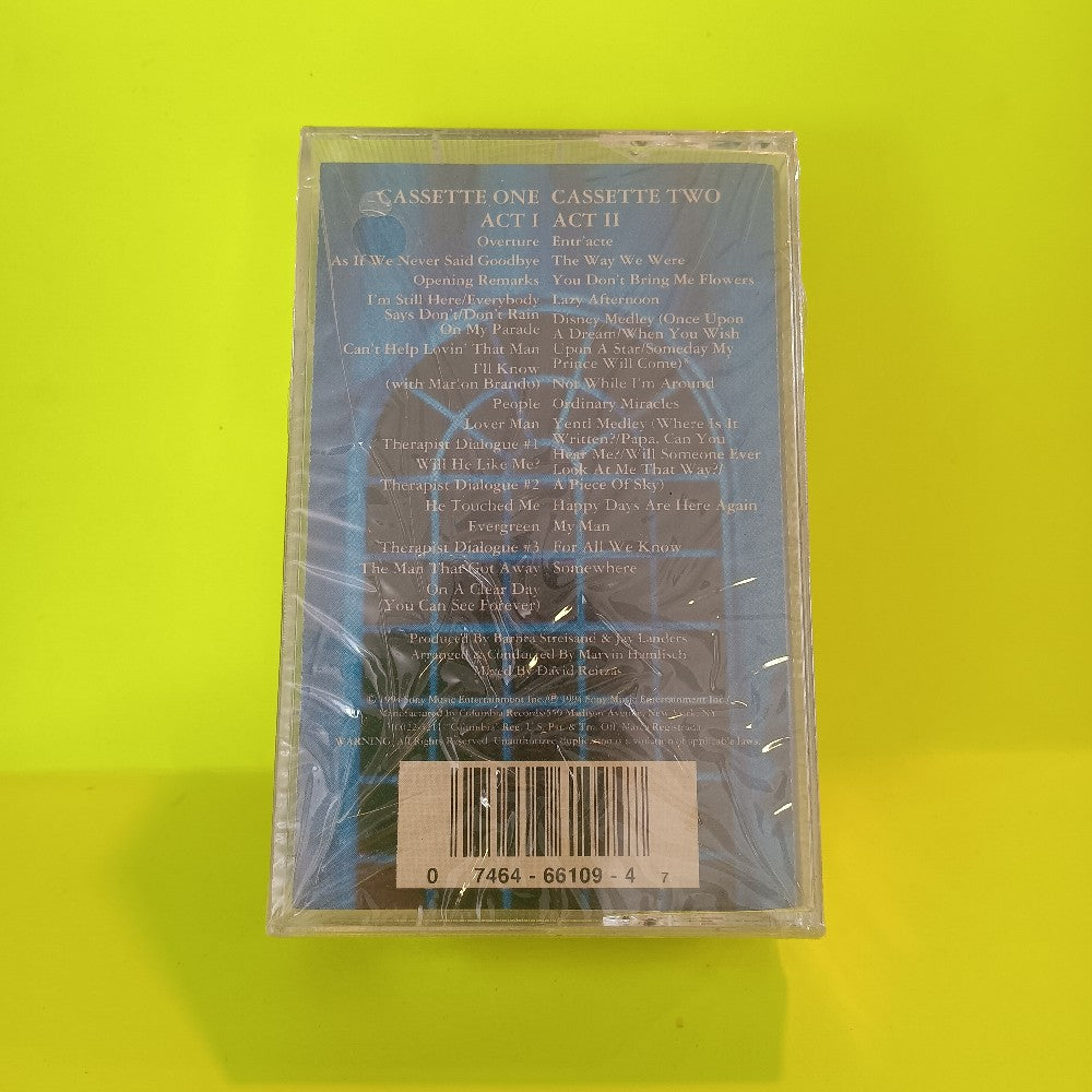 Barbra Streisand - The Concert Live At Madison Square Garden NYC 2x Cassette - 1994 - C2T 66109 - New - Sealed - Cassettes