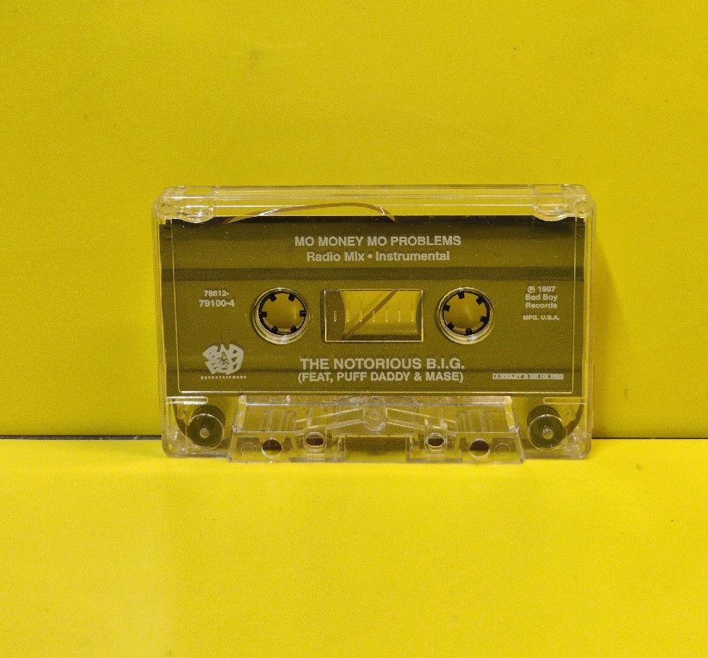 Notorious B.I.G. Featuring Puff Daddy & Mase - Mo Money Mo Problems - 1997 - 78612-79100-4 - Used - EX - Cassettes - Cassette Single - Cardboard Sleeve