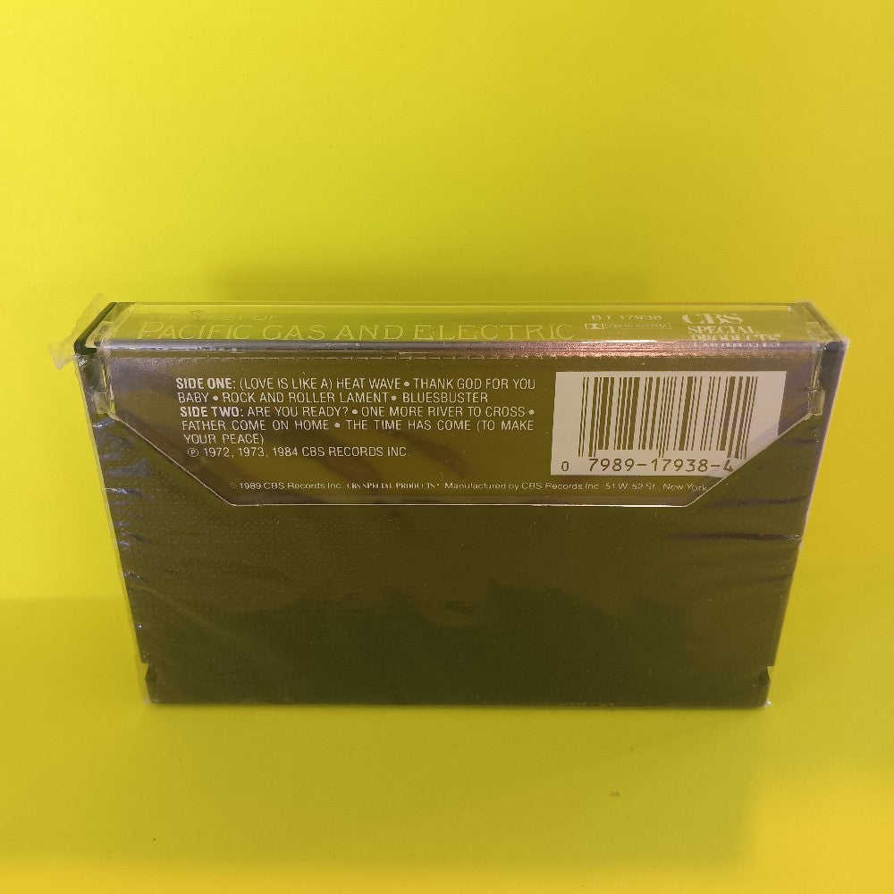 Pacific Gas And Electric - The Best Of Pacific Gas And Electric - 1989 - BT 17938 - New - Sealed - Cassettes