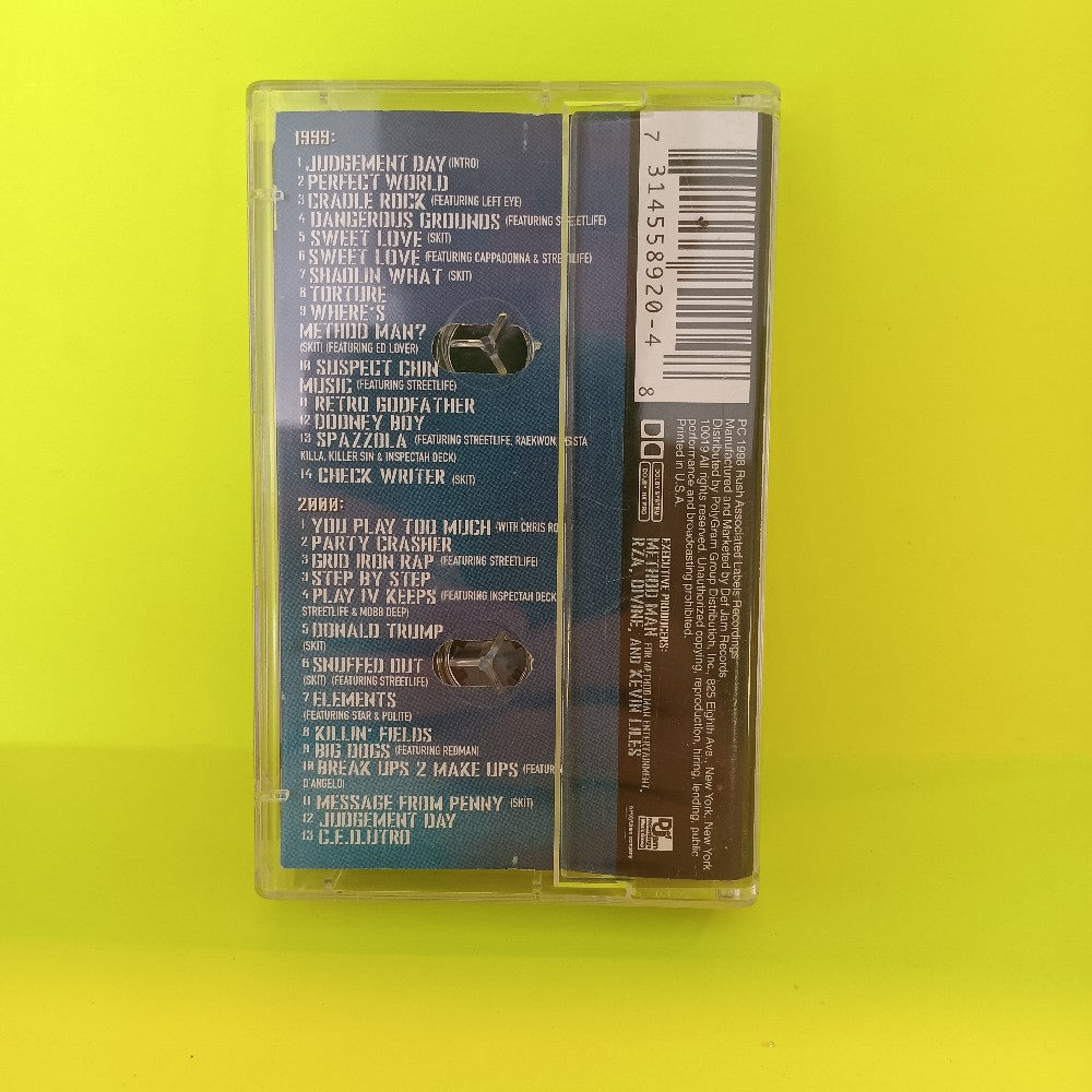 Method Man - Tical 2000: Judgement Day - 1998 - 314 558 920-4 - Used - EX - Cassettes