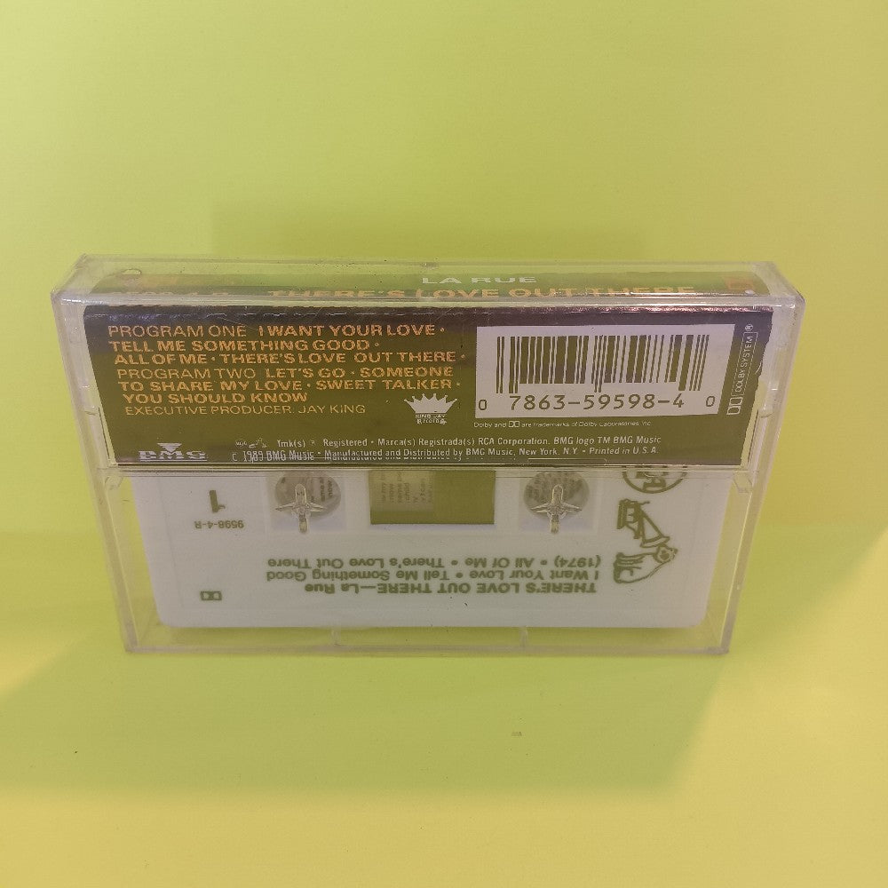 La Rue - There's Love Out There - 1989 - 9598-4-R - New - Sealed - Cassettes