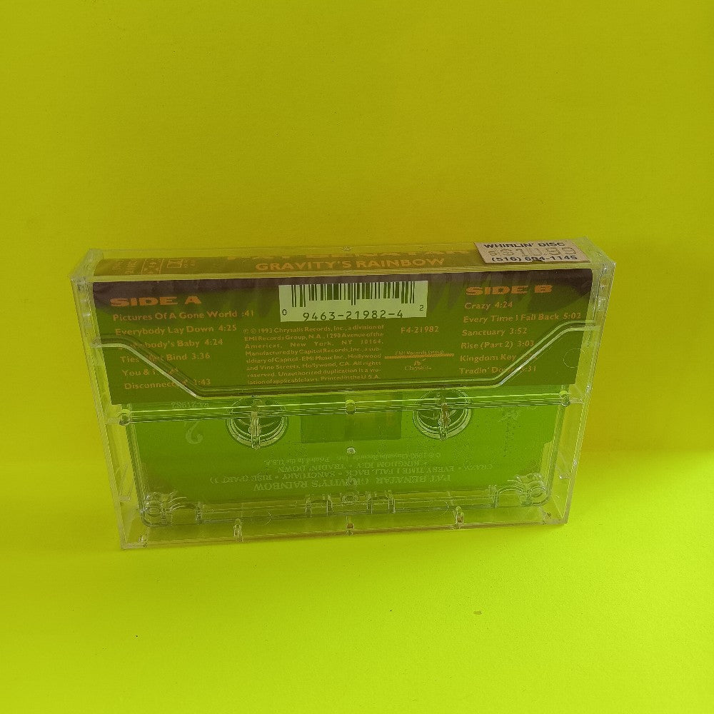 Pat Benatar - Gravity's Rainbow - 1993 - 0946 3 21982 4 2 - New - Sealed - Cassettes