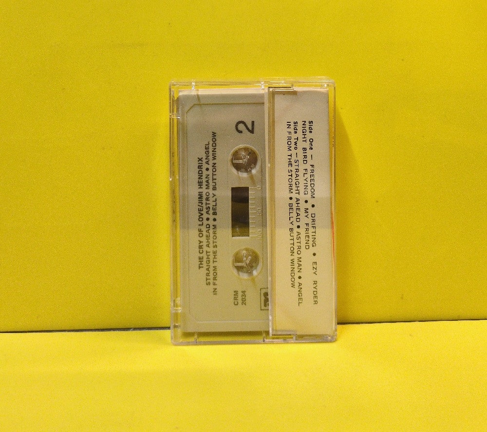 Jimi Hendrix - The Cry Of Love - CRM 2034 - Used - EX - Cassettes - Club Edition - Reissue