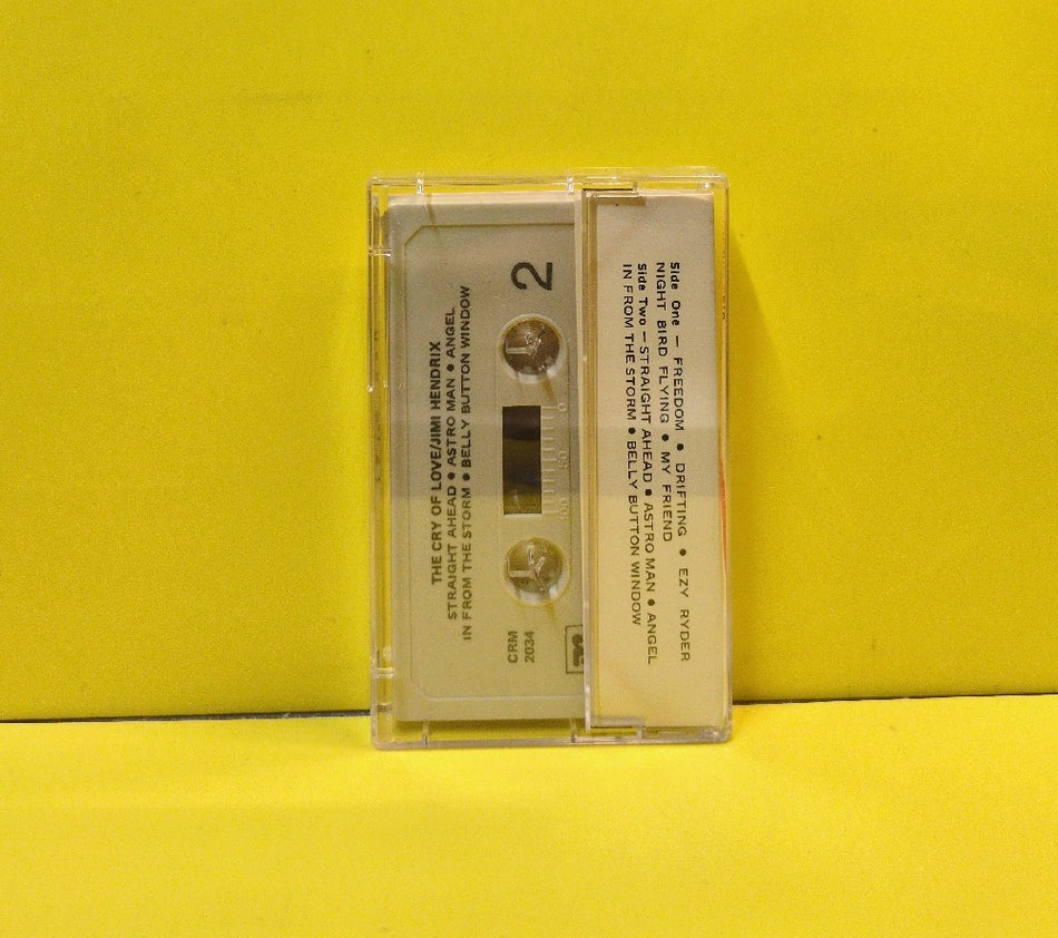 Jimi Hendrix - The Cry Of Love - CRM 2034 - Used - EX - Cassettes - Club Edition - Reissue