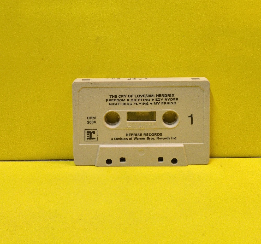 Jimi Hendrix - The Cry Of Love - CRM 2034 - Used - EX - Cassettes - Club Edition - Reissue