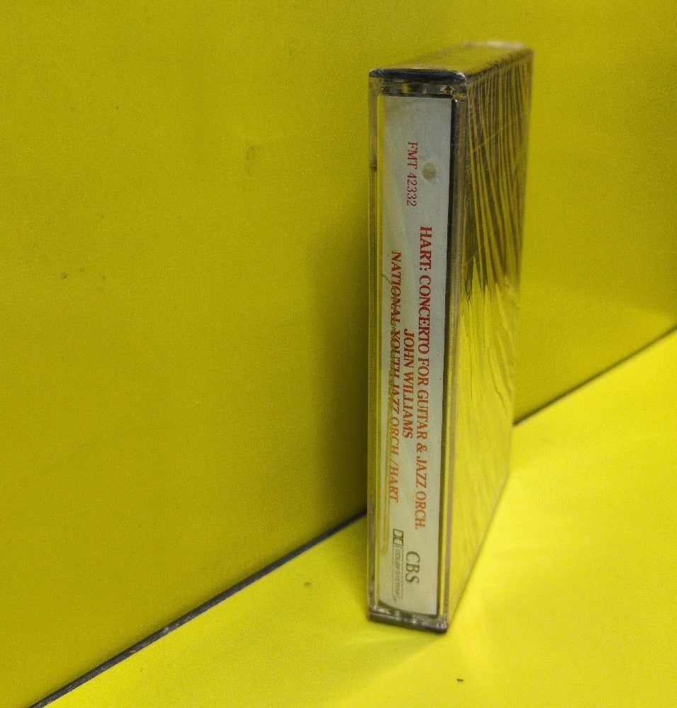 John Williams, National Youth Jazz Orchestra - Plays Paul Hart Concerto For Guitar & Jazz Orchestra - 1987 - FMT 42332 - New - Sealed - Cassettes - Promo