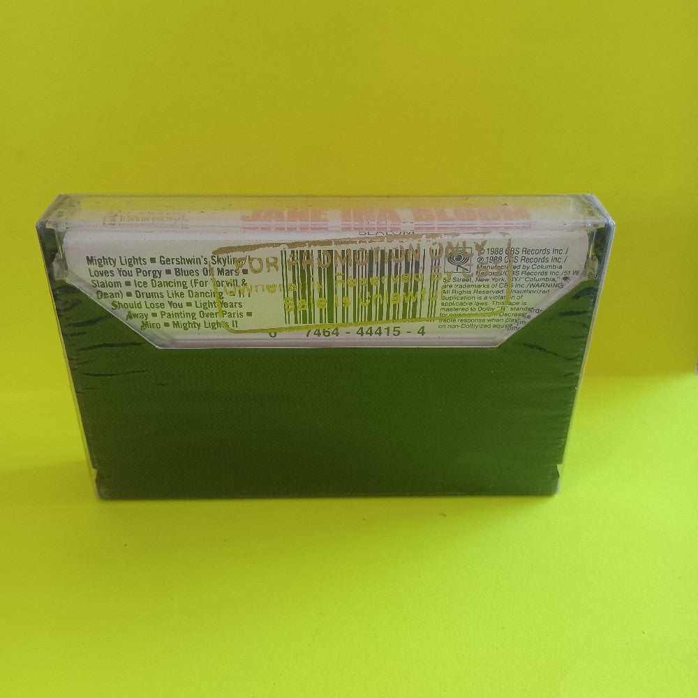 Jane Ira Bloom - Slalom PROMO - 1988 - FCT 44415 - New - Sealed - Cassettes