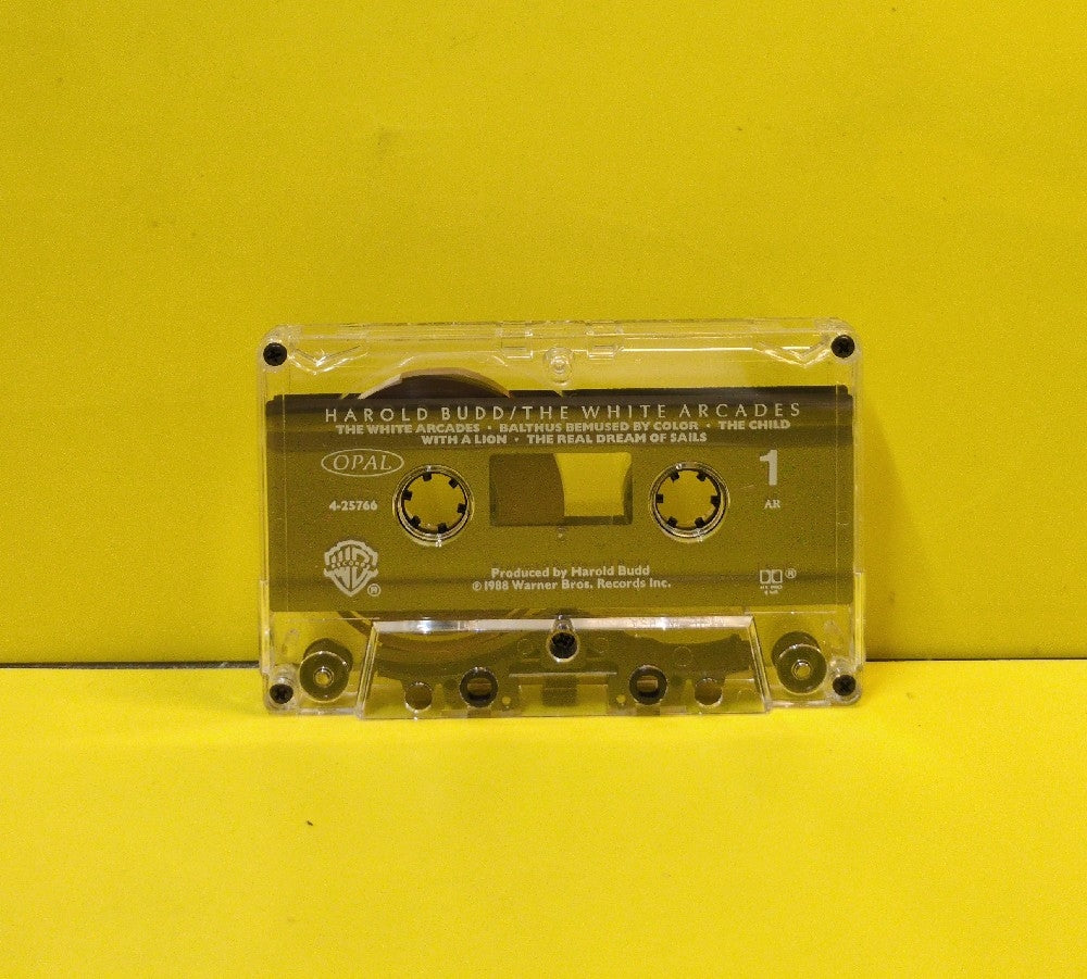 Harold Budd - The White Arcades - 1988 - 9 25766-4 - Used - EX - Cassettes