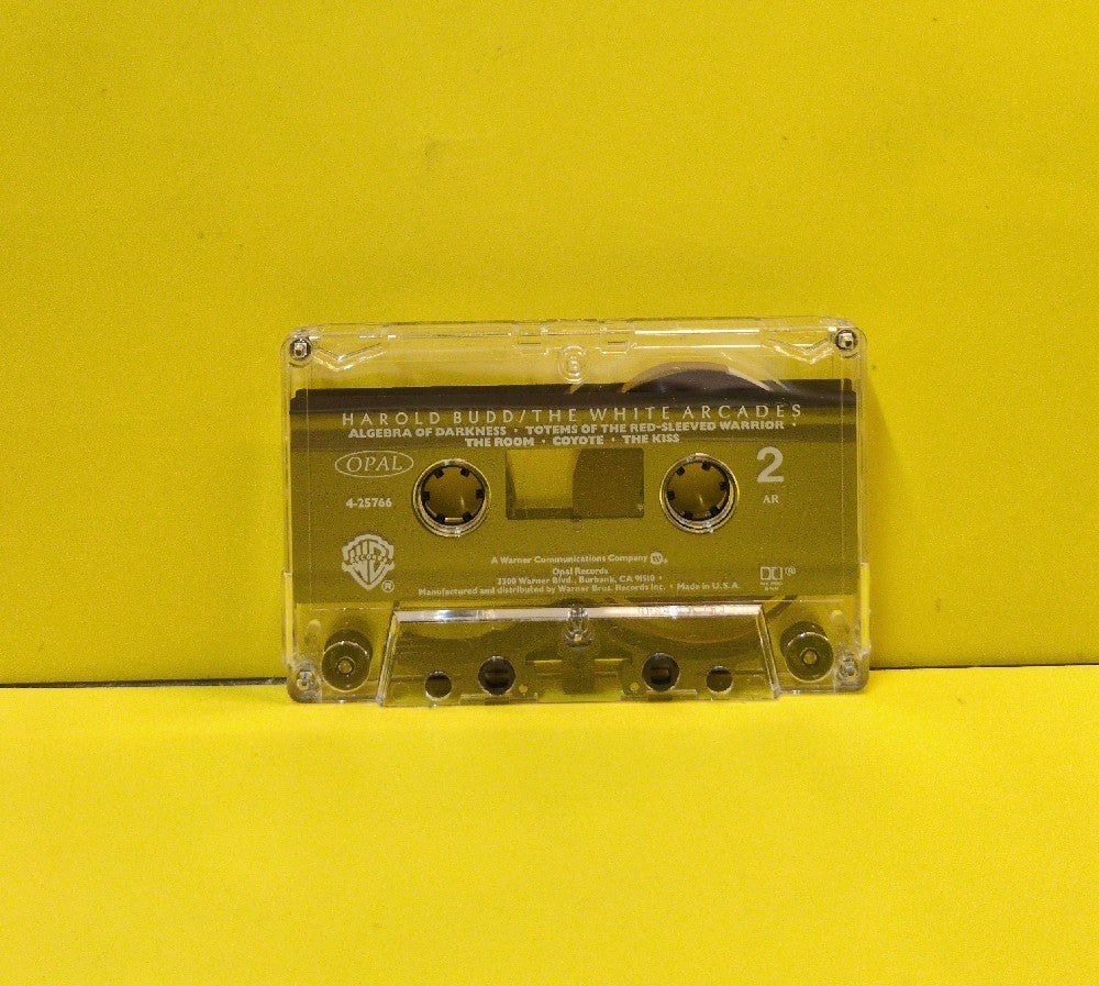 Harold Budd - The White Arcades - 1988 - 9 25766-4 - Used - EX - Cassettes