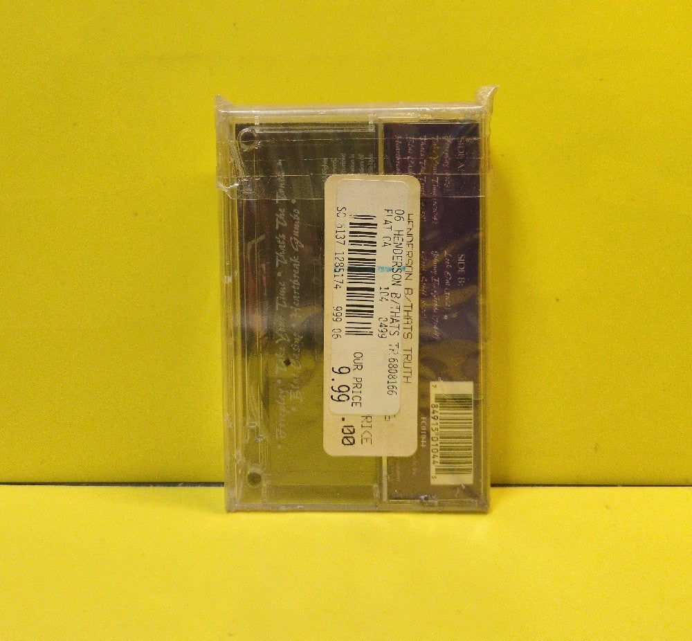 Bugs Henderson And The Shuffle Kings - That's The Truth - 1995 - FC01044 - New - Sealed - Cassettes