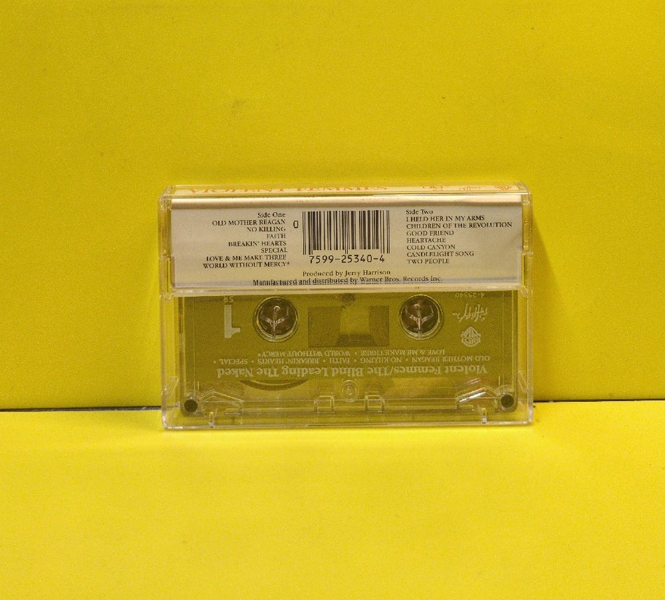 Violent Femmes - The Blind Leading The Naked - 1986 - 9 25340-4 - Used - EX - Cassettes - Clear Tape