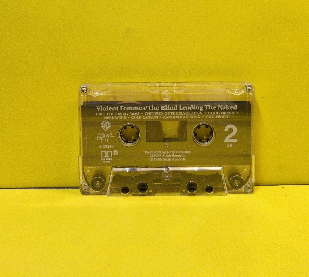Violent Femmes - The Blind Leading The Naked - 1986 - 9 25340-4 - Used - EX - Cassettes - Clear Tape