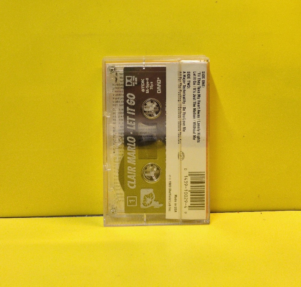 Clair Marlo - Let It Go - 1989 - CAS-29 - Used - EX - Cassettes