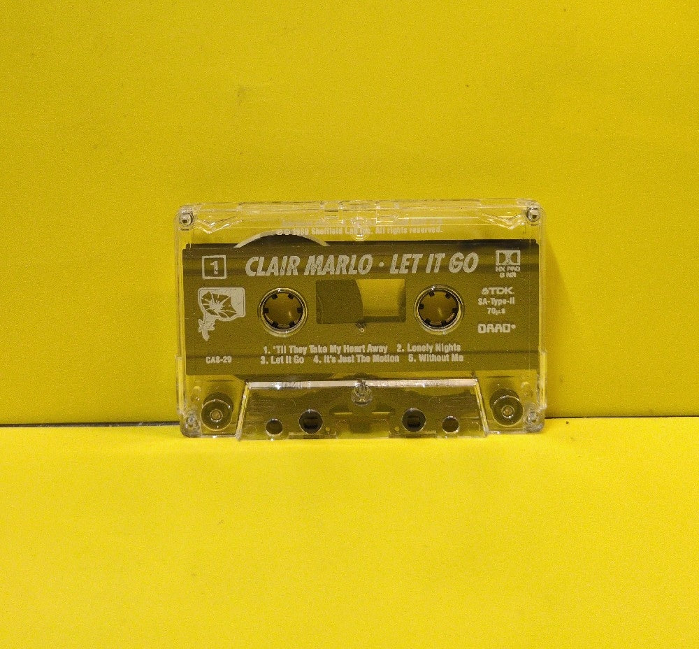 Clair Marlo - Let It Go - 1989 - CAS-29 - Used - EX - Cassettes