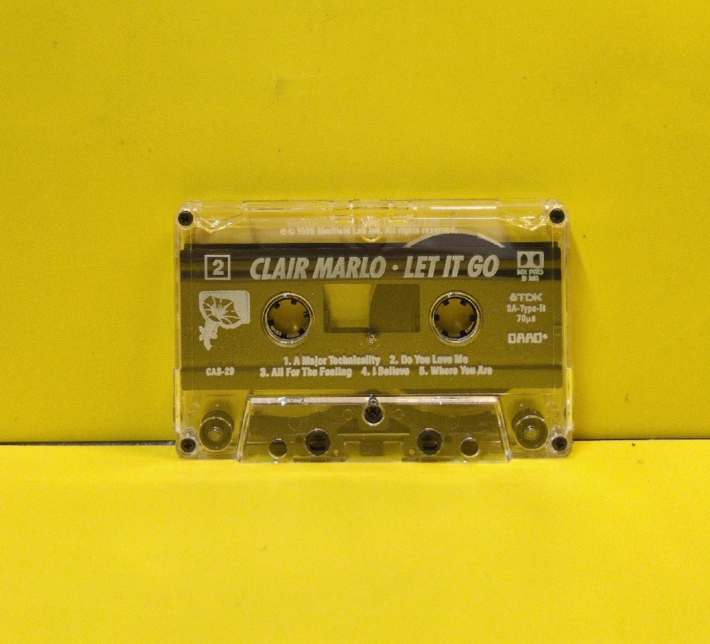 Clair Marlo - Let It Go - 1989 - CAS-29 - Used - EX - Cassettes