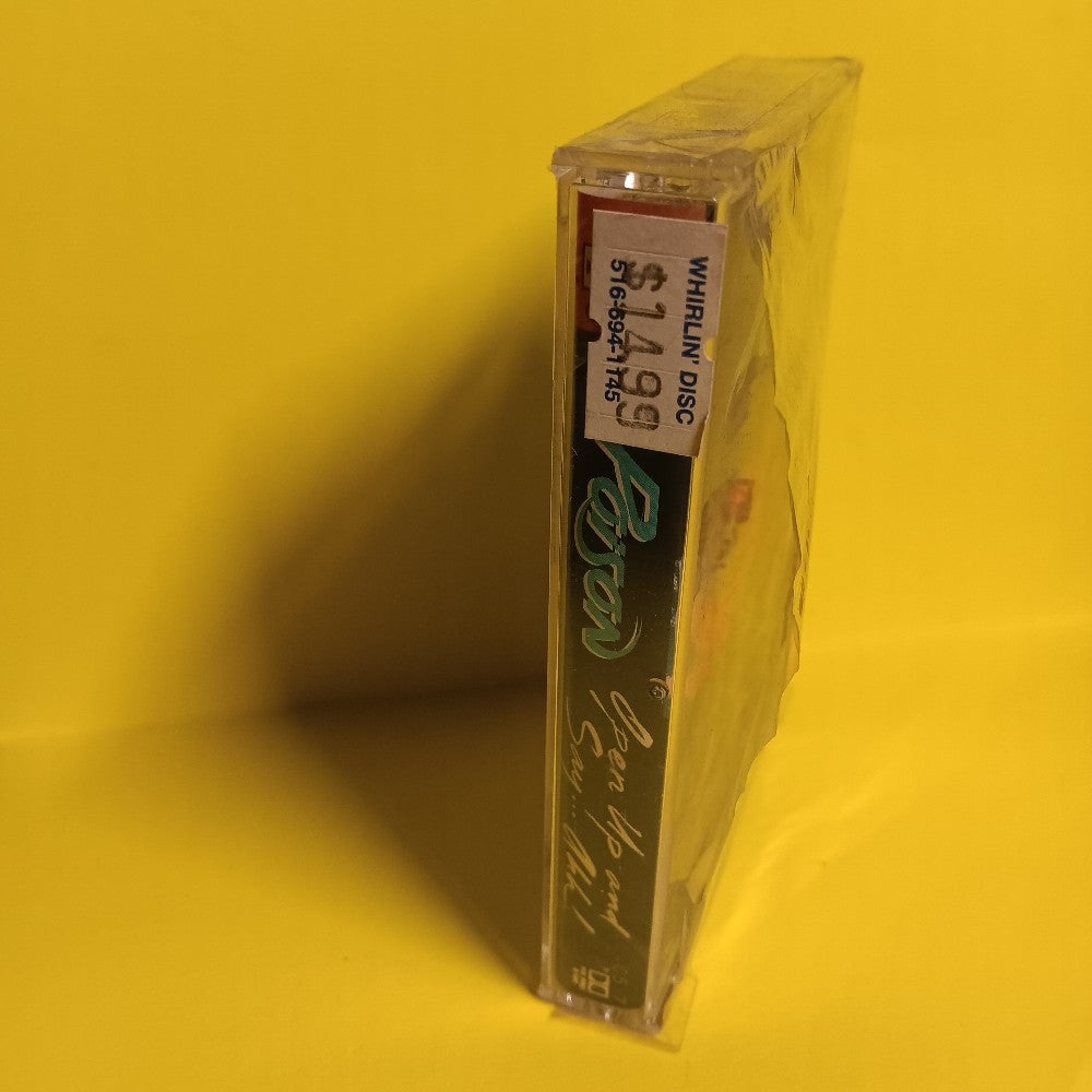 Poison - Open Up And Say ...Ahh! - 1988 - C4-48493 - New - Sealed - Cassettes
