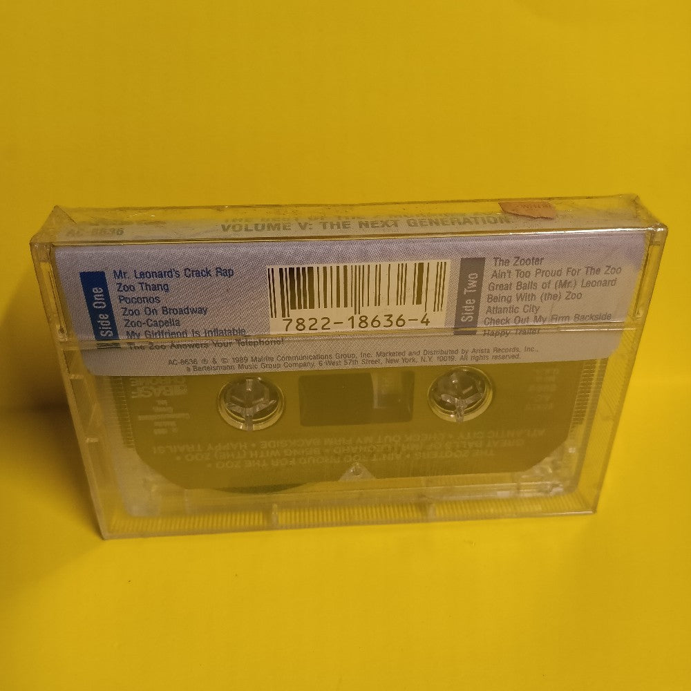 Z100 Morning Zoo - The Best Of The Z Morning Zoo Vol V - 1989 - AC-8636 - New - Sealed - Cassettes