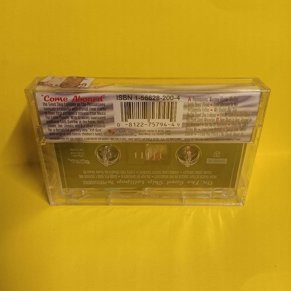 The Persuasions - On The Good Ship Lollipop - 1999 - R4 75794 - New - Sealed - Cassettes