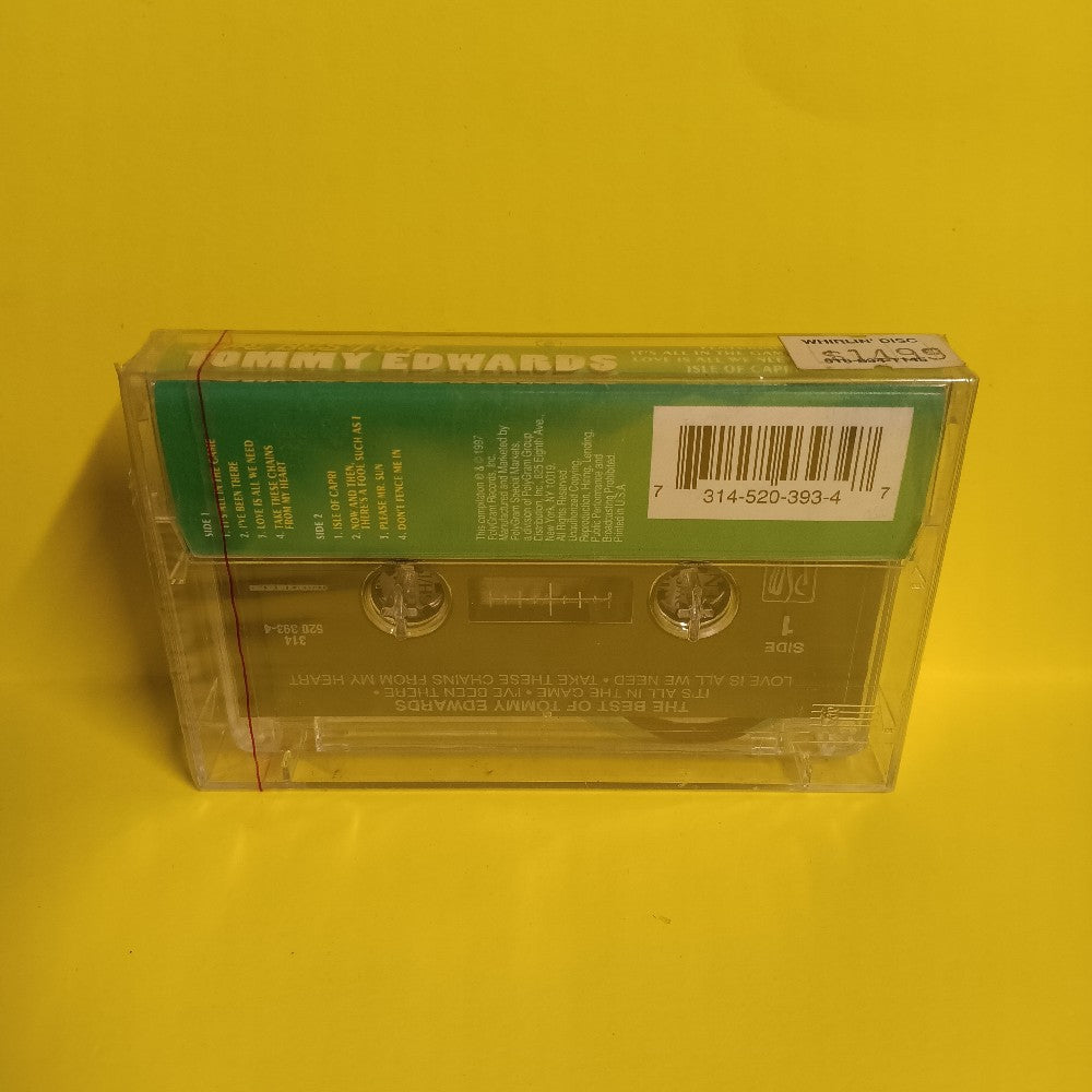 Tommy Edwards - The Best Of Tommy Edwards - 1997 - 314 520 393-4 - New - Sealed - Cassettes