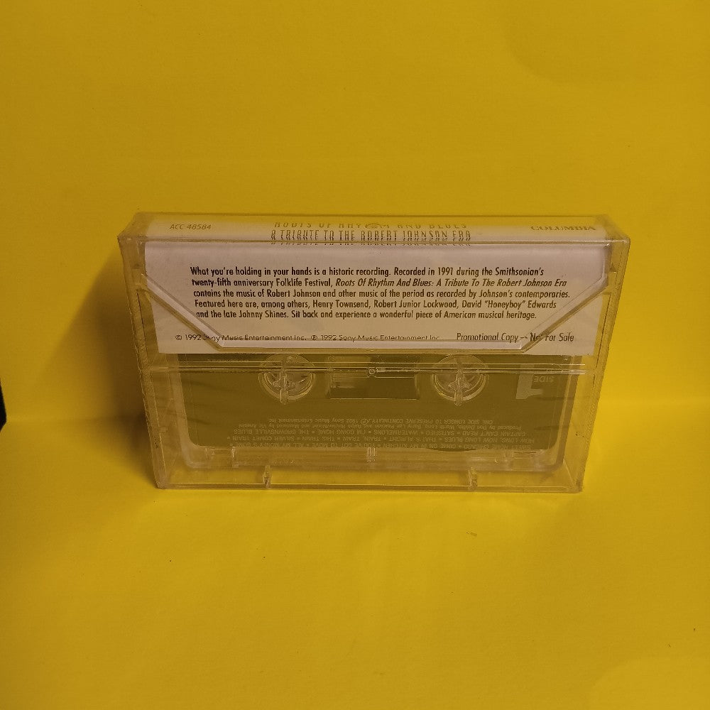 Various - Roots Of Rhythm & Blues: Tribute To The Robert Johnson Era PROMO - 1992 - ACC 48584 - New - Sealed - Cassettes