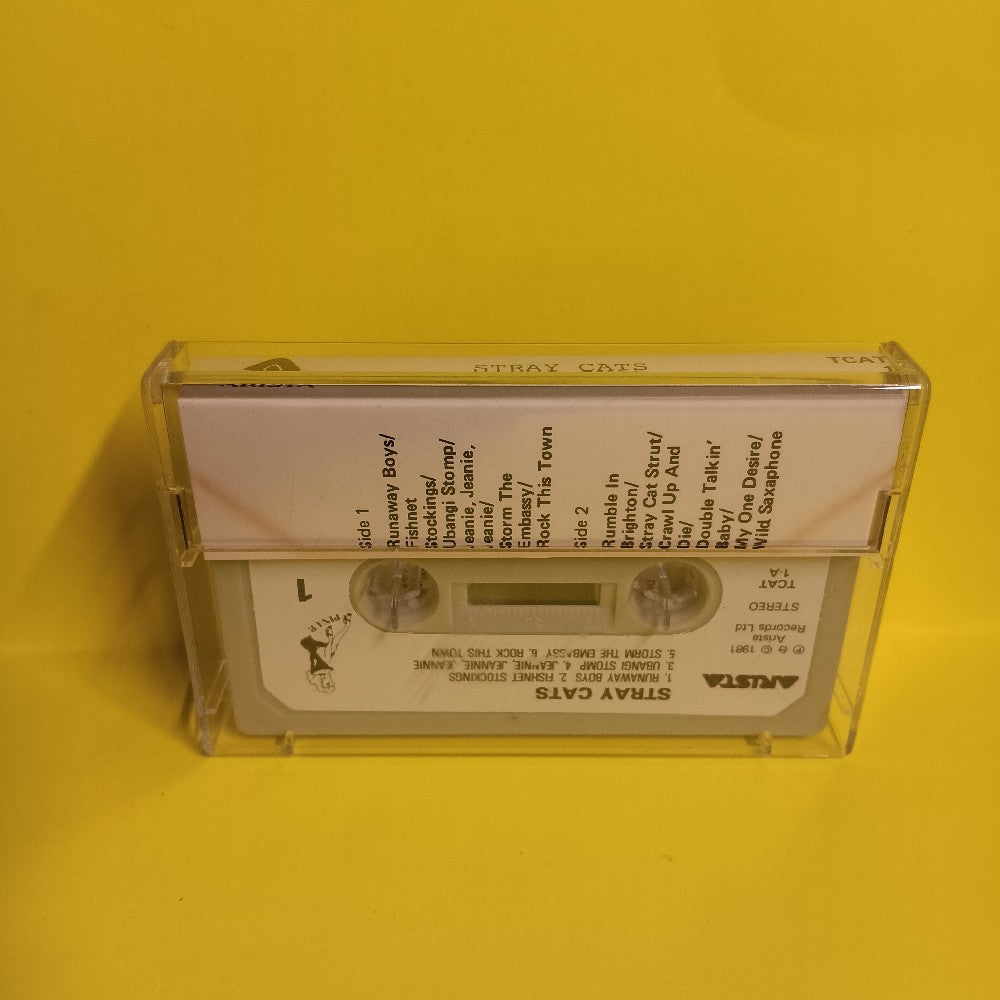 Stray Cats - Stray Cats / Self Titled UK - 1981 - TCAT 1 - Used - EX - Cassettes