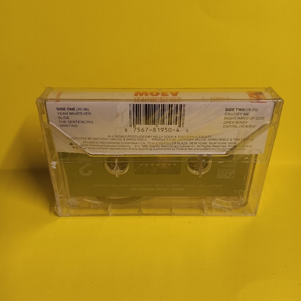 Moev - Yeah Whatever - 1988 - 7 81950-4 - New - Sealed - Cassettes