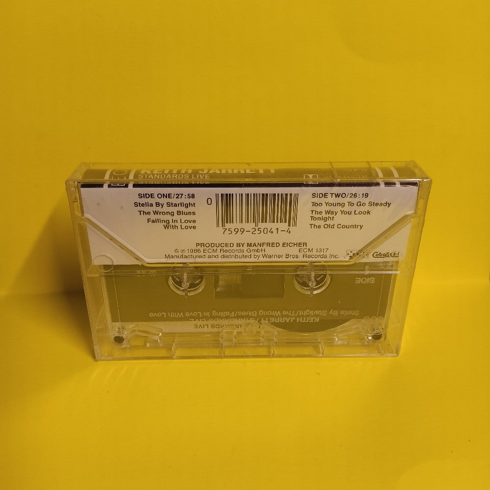 Keith Jarrett / Gary Peacock / Jack DeJohnette - Standards Live - 1986 - ECM 25041-4 - New - Sealed - Cassettes